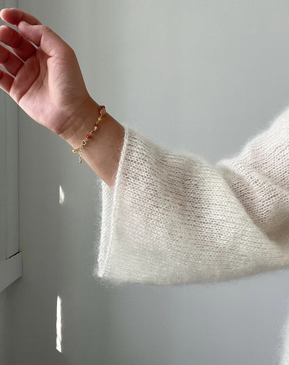 Joo Sweater light von Novemberknits mit Tynn Silk Mohair von Sandnes Garn 5