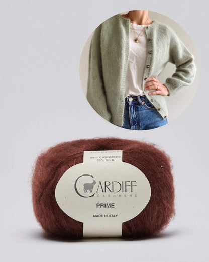 Novice Cardigan - Cashmere Edition | extremely soft from Prime by Cardiff Cashmere