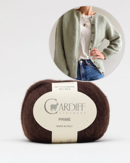 Novice Cardigan - Cashmere Edition | extremely soft from Prime by Cardiff Cashmere