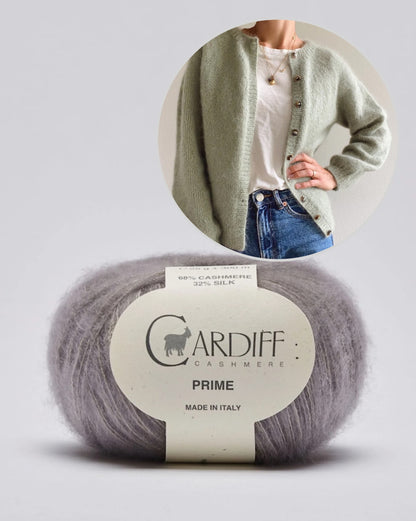 Novice Cardigan - Cashmere Edition | extremely soft from Prime by Cardiff Cashmere