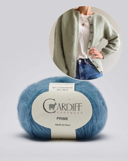 Novice Cardigan - Cashmere Edition | extremely soft from Prime by Cardiff Cashmere
