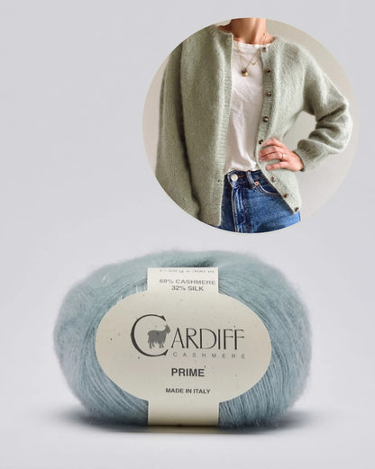 Novice Cardigan - Cashmere Edition | extremely soft from Prime by Cardiff Cashmere