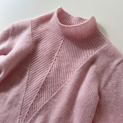 Arrow-pusero | erittäin imarteleva ja pehmeä, valmistettu Pascualin Cashmere 6/28 -langasta