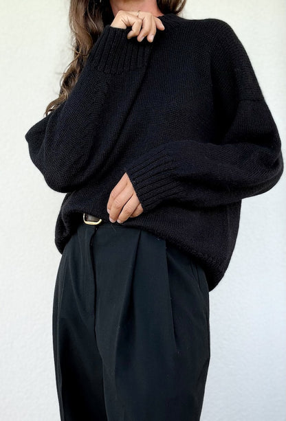 Refined Shoulder Sweater | casual ed elegante in Lovely Merino Treat di Rosy Green Wool