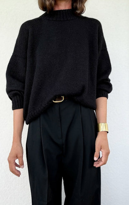 Refined Shoulder Sweater | casual ed elegante in Lovely Merino Treat di Rosy Green Wool