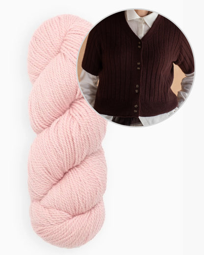 Mona Tee | flatterende i Tynd fra Woolfolk