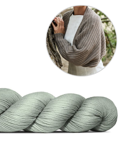 Open Horizon Bolero | super vielseitig tragbar aus Cheeky Merino Joy von Rosy Green Wool