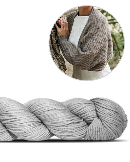 Open Horizon Bolero | super vielseitig tragbar aus Cheeky Merino Joy von Rosy Green Wool