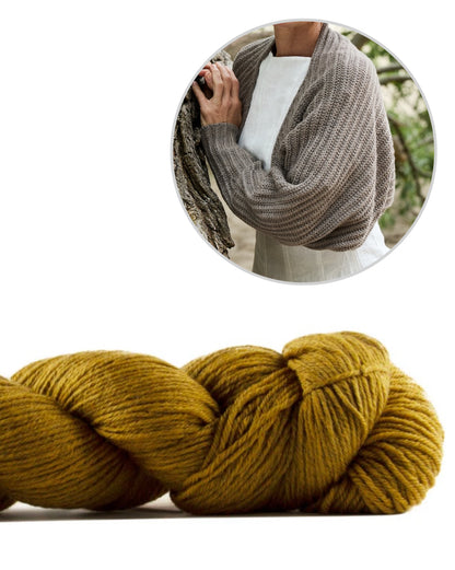 Open Horizon Bolero | super vielseitig tragbar aus Cheeky Merino Joy von Rosy Green Wool