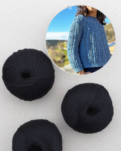 Oskia Sweater | silky textured pattern