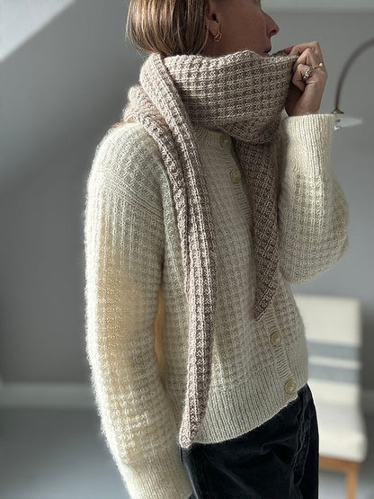 Other Loops Waffle Loop Scarf mit Yak von Lang Yarns 4