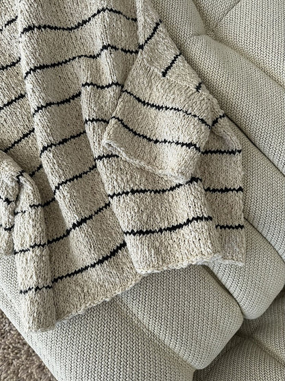 Sea Loop Tee | lässige Streifen aus Cottonwaves von Gepard Garn