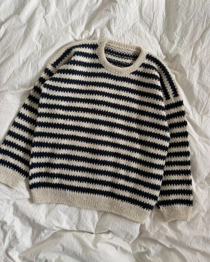 Otto Sweater Man | Contrasting stripes from Atlas by Sandnes Garn