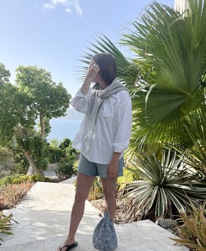 Écharpe Phoebe | super facile en Classic Cashmere de Cardiff Cashmere