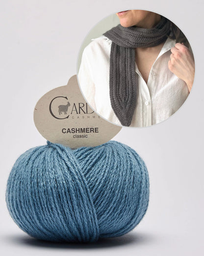 Pari Scarf | eleganter Schal aus Classic Cashmere von Cardiff