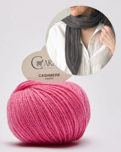 Pari Scarf | eleganter Schal aus Classic Cashmere von Cardiff