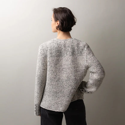 Paris Loop Cardigan | elegant jacket made from Alpaca Fino and Alpaca Lace by Pascuali
