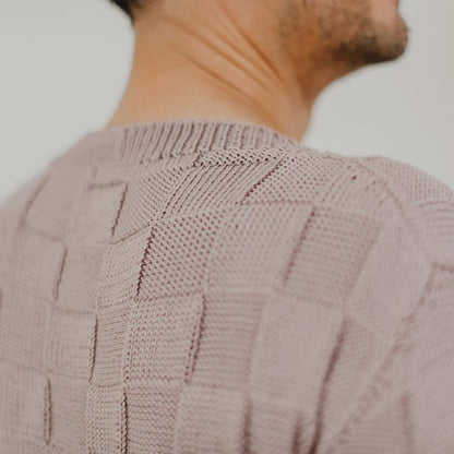 Camilo Pullover | fint skakternet mønster i Cumbria fra Pascuali
