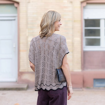 Oyster Shirt | feines Wellenmuster aus Arctic Pearl von Pascuali