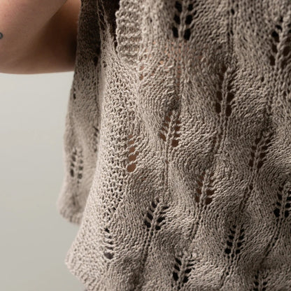 Aspen Leaf Shirt | luftiges Blattmuster aus Nepal von Pascuali