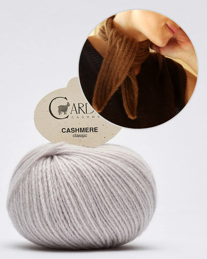 Patissière Scarf | fine and incredibly soft from Classic Cashmere by Cardiff
