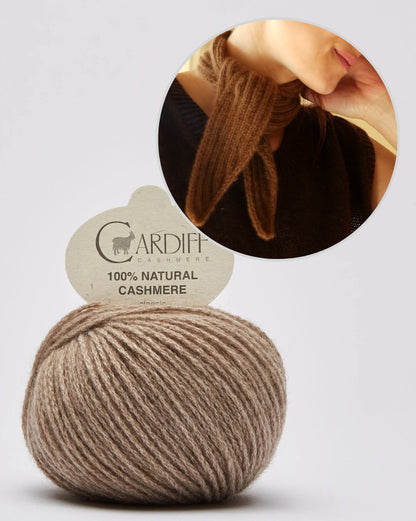 Patissière Scarf | fine and incredibly soft from Classic Cashmere by Cardiff