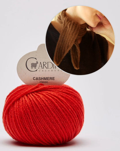 Patissière Scarf | fine and incredibly soft from Classic Cashmere by Cardiff