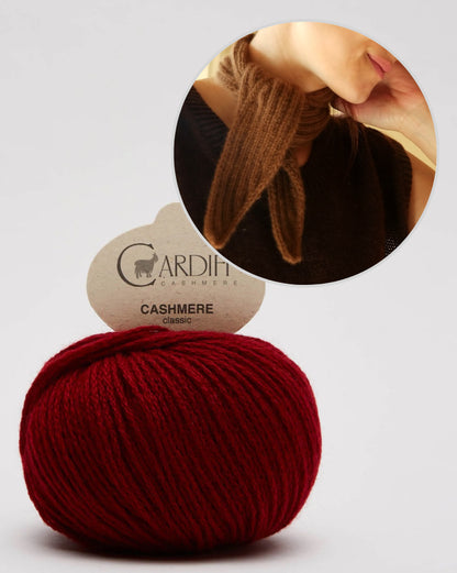 Patissière Scarf | fine and incredibly soft from Classic Cashmere by Cardiff