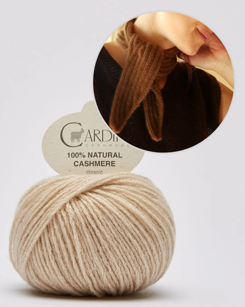 Patissière Scarf | fine and incredibly soft from Classic Cashmere by Cardiff