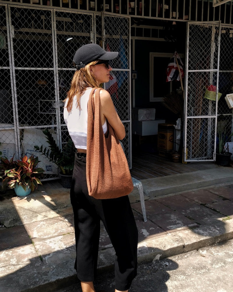 Paula-m Everyday Bag mit Mandarin Petit von Sandnes Garn 8