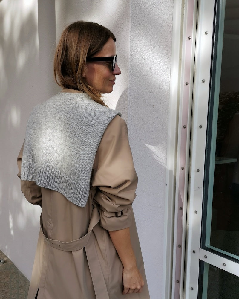 Fake Sweater Scarf von Paula-m mit Poppy von Sandnes Garn 3