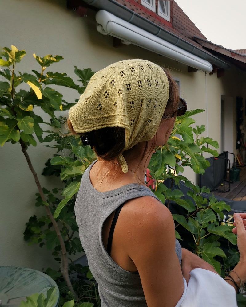 Paula-m Holly Bandana mit Pure Silk von Knitting for Olive 8