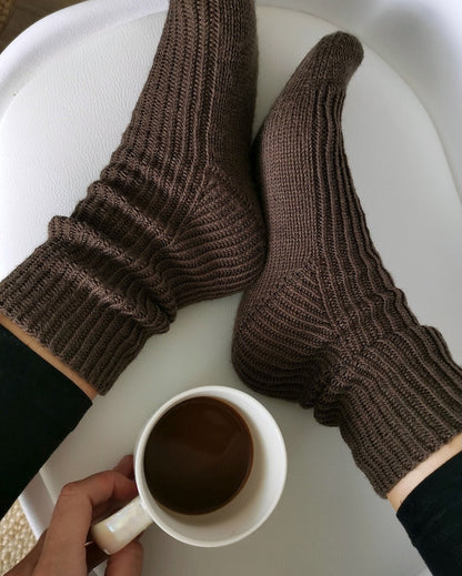 Melitta Socks | snug ribs made from Pinta by Pascuali