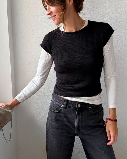 Mini Tee | simpel und fraglos schön aus Line von Sandnes Garn