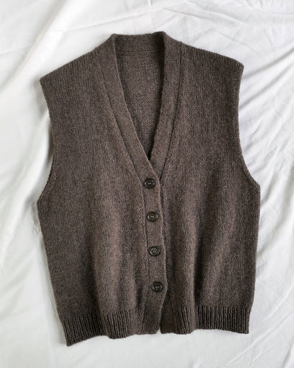 Toni Vest | casual vest made from Double Sunday by Sandnes Garn