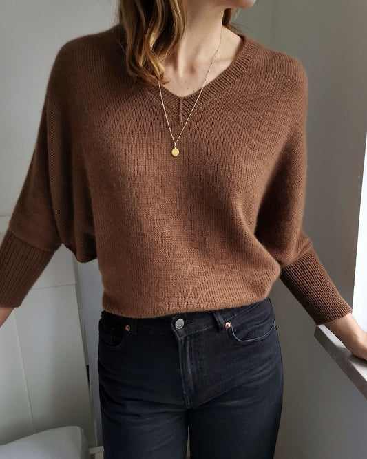 Robin Sweater V-Neck (PDF) - Instructions