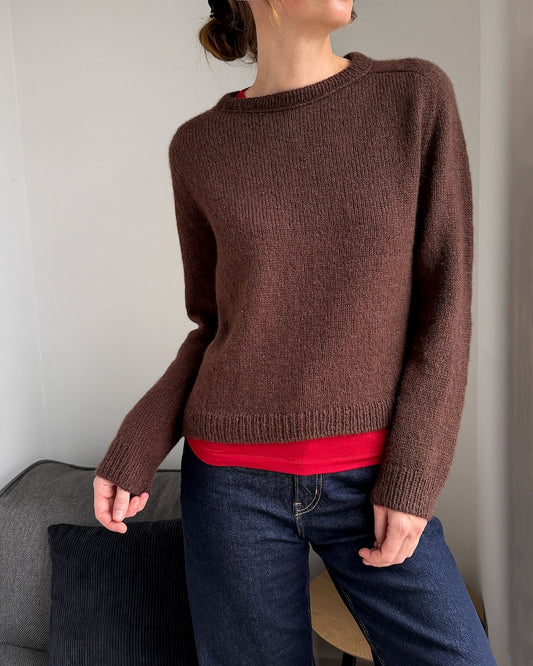 Suzie Sweater - zweifädig | samtig weich aus Merino Baby und Manada von Pascuali