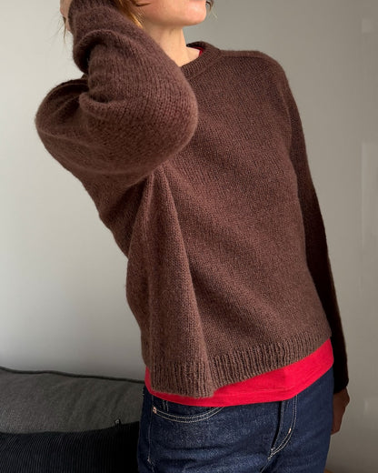 Suzie Sweater - double strand | velvety soft from Merino Baby and Manada by Pascuali