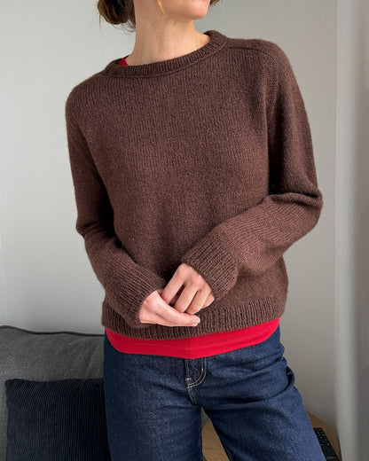 Suzie Sweater - double strand | velvety soft from Merino Baby and Manada by Pascuali
