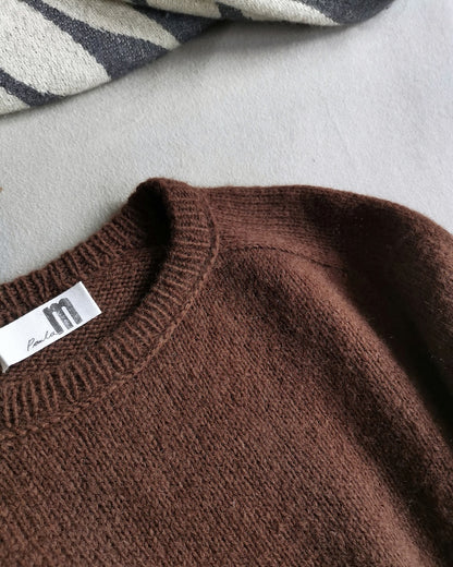 Suzie Sweater - double strand | velvety soft from Merino Baby and Manada by Pascuali