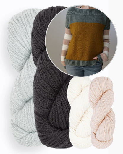 Peach Fuzz | wunderschöne Farben luxuriös weich aus Far von Woolfolk
