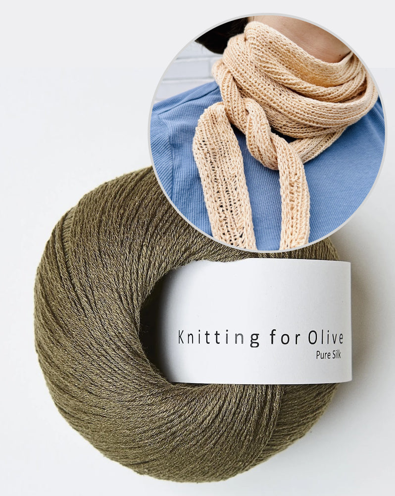 Mini-Tuch Perfect Summer Silk von Rabea von gute-garne mit Pure Silk von Knitting for Olive 15