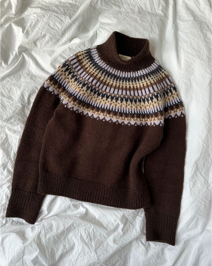 Celeste Sweater | simple Norwegian with Peer Gynt from Sandnes Garn 