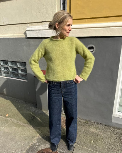 PetiteKnit Cloud Blouse mit Tynn Silk Mohair von Sandnes Garn 3