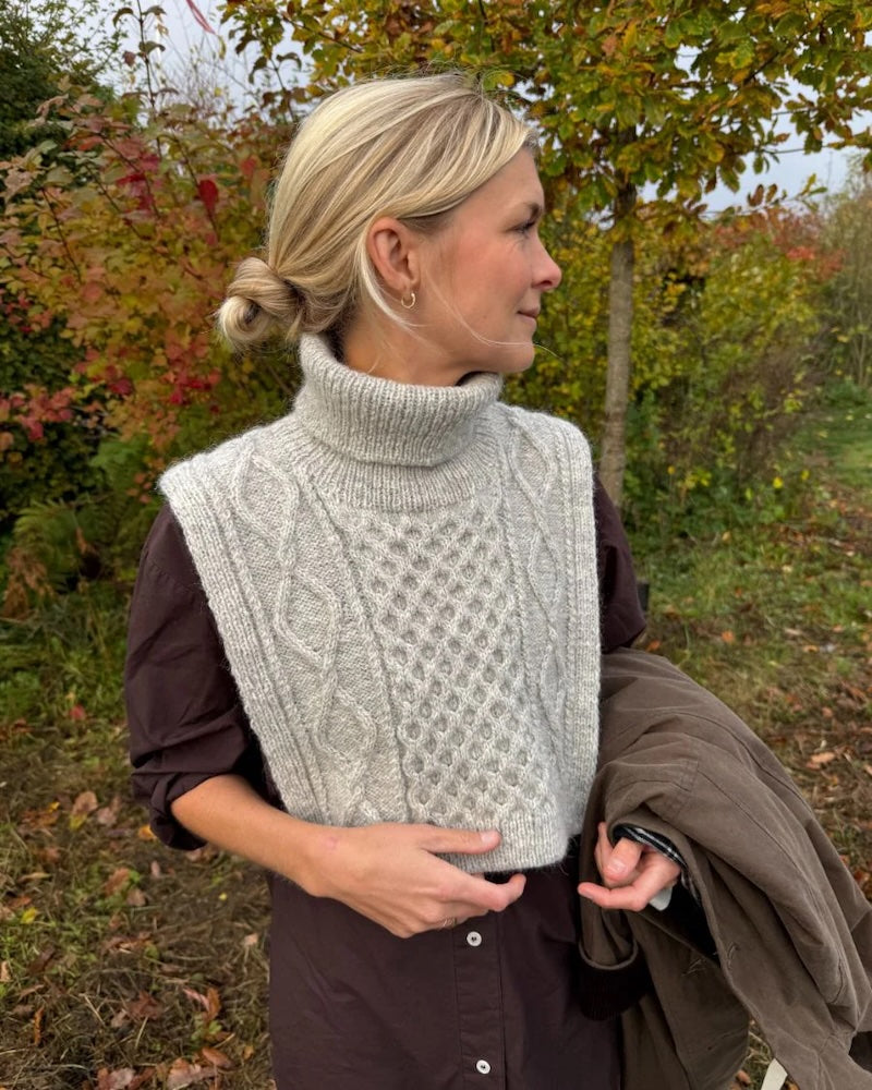 PetiteKnit Dagmar Neck mit Atls von Sandnes Garn 8