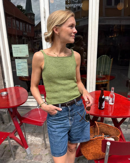 Emmy Top - Sandnes | delicate camisole top made from Tynn Line by Sandnes Garn