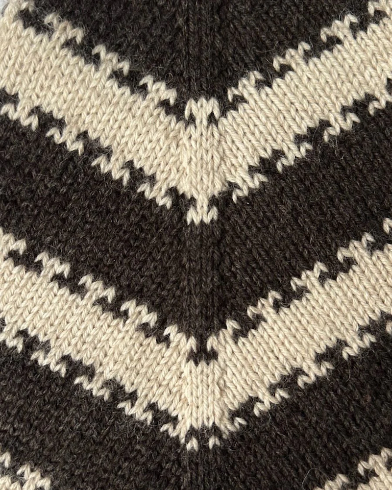 PetiteKnit Key Sweater mit Peer Gynt und Alpakka Folgetrad von Sandnes Garn 4