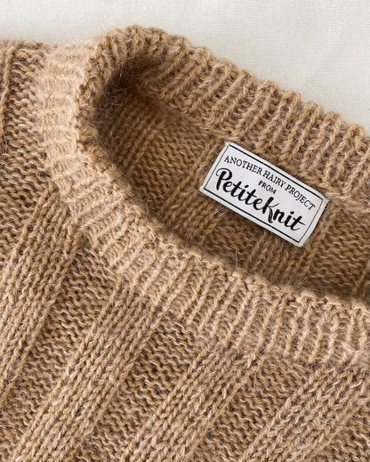 Vertical Stripes Sweater | long and soft made from Sunday and Tynn Silk Mohair by Sandnes Garn