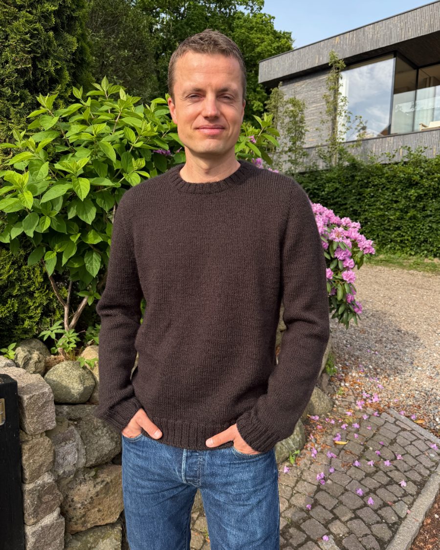 Niels Sweater Man | klassisch aus Peer Gynt von Sandnes Garn
