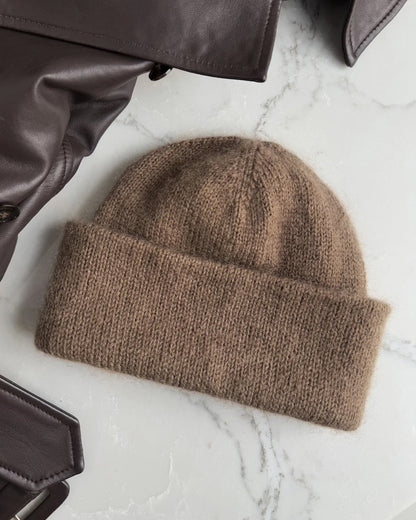 Oslo Mütze Mohair Edition | traumhaft schöne Mütze mit Sunday und Tynn Silk Mohair von Sandnes Garn